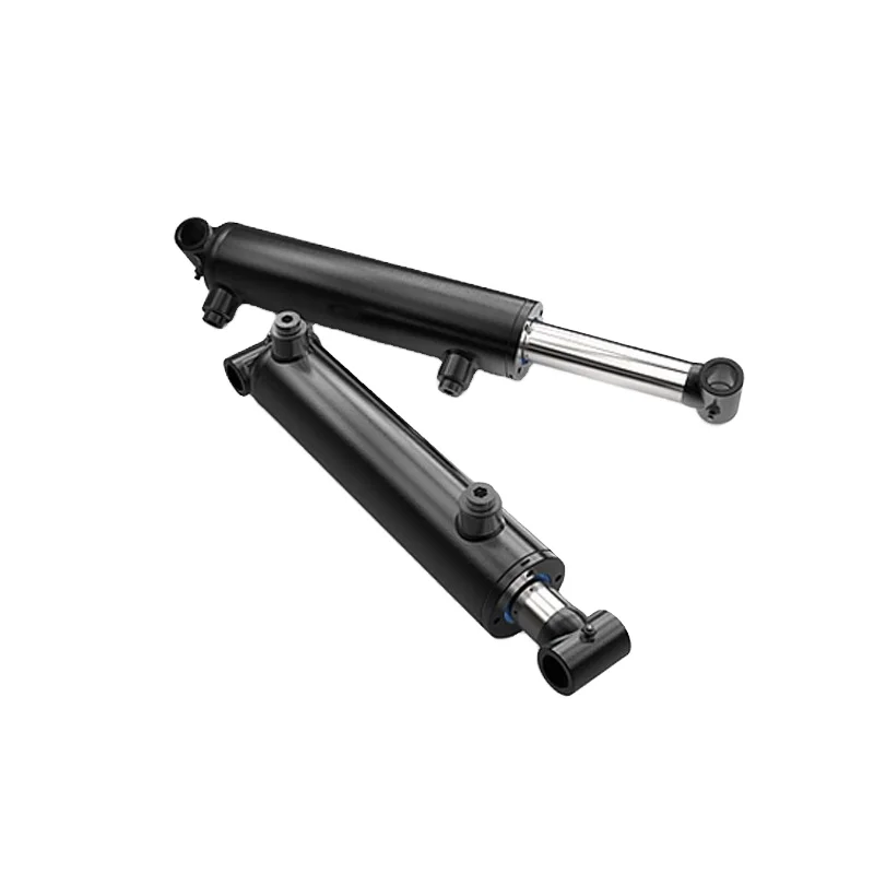 7-Ton Dump Trailers အတွက် 108-လက်မ Inverse Telescopic Hydraulic Cylinder