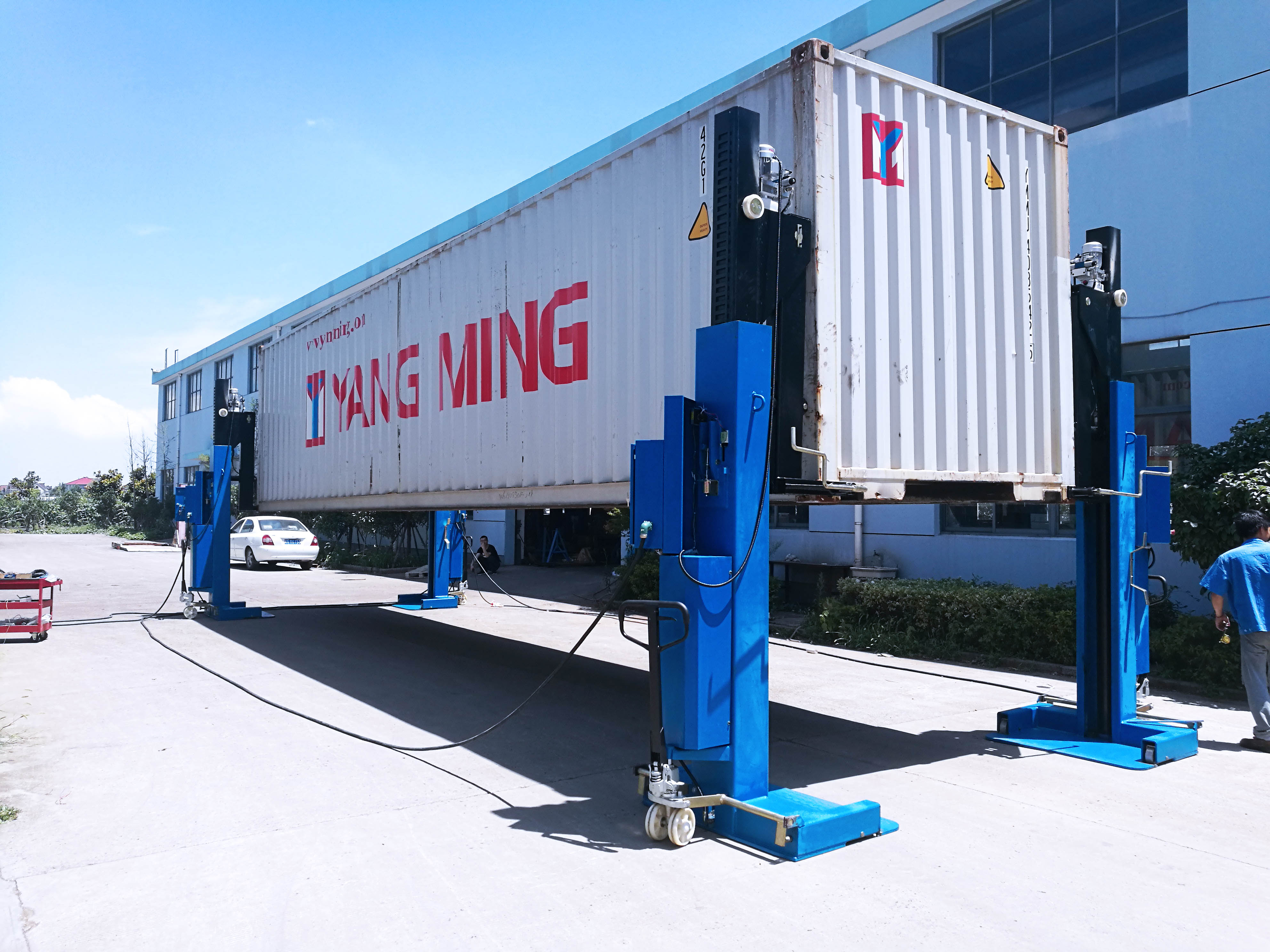 Container Hydraulic Lifting System တွင် ပြသထားသော HCIC ၏ ကတိကဝတ်များ