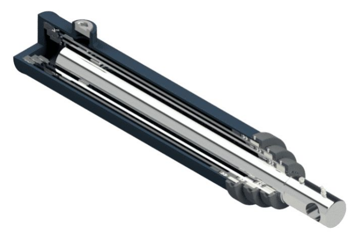 Telescopic Hydraulic Cylinders ၏အလုပ်လုပ်ယန္တရား