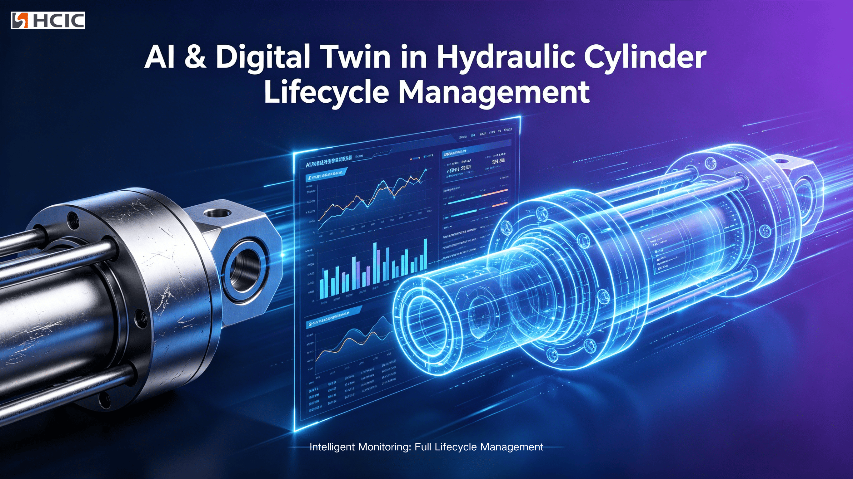 Hydraulic Cylinder Lifecycle Management တွင် AI နှင့် Digital Twin