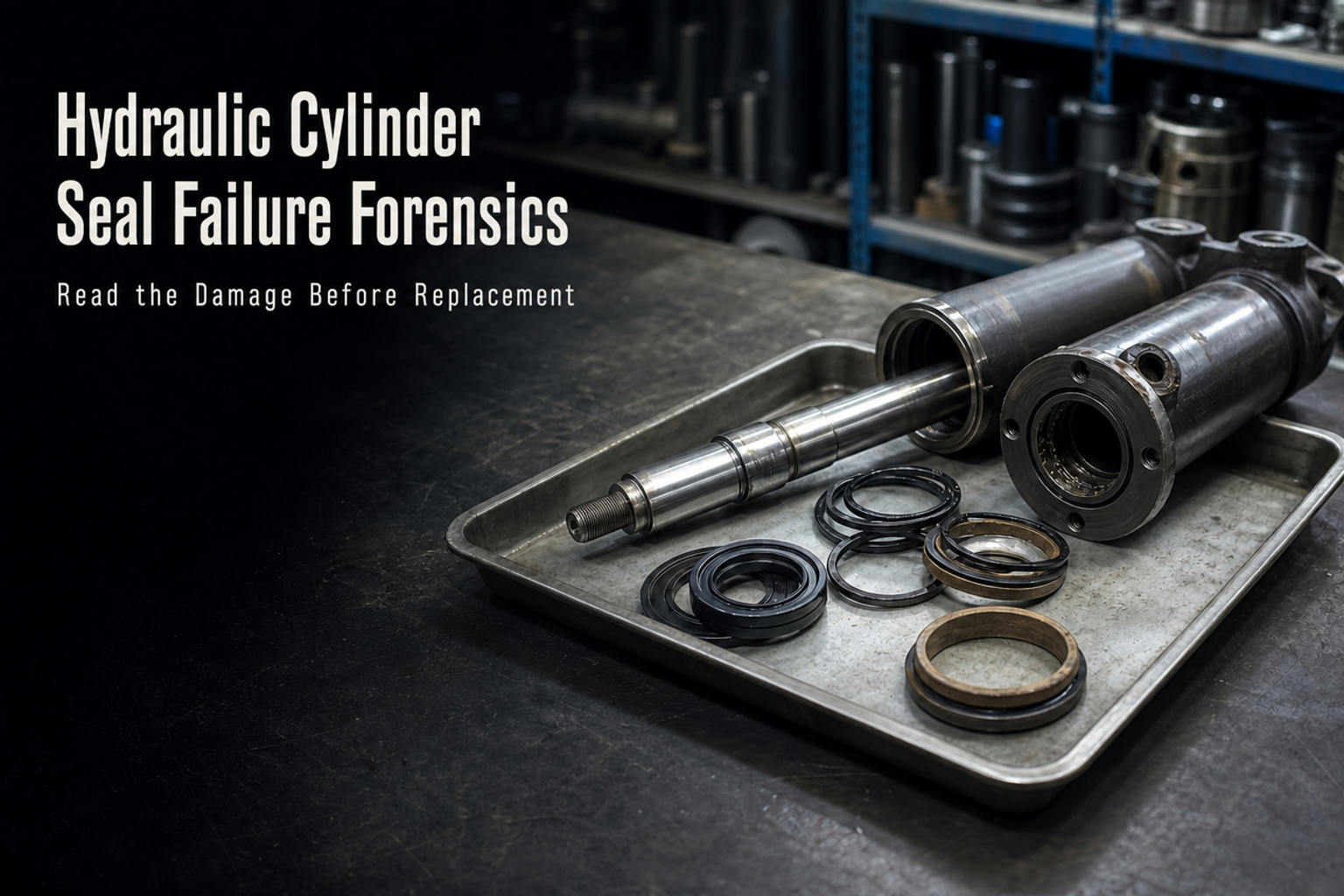 Hydraulic Cylinder Seal Failure Forensics- အစားထိုးမှု မမှာယူမီ ပျက်စီးဆုံးရှုံးမှုကို ဖတ်ပါ။