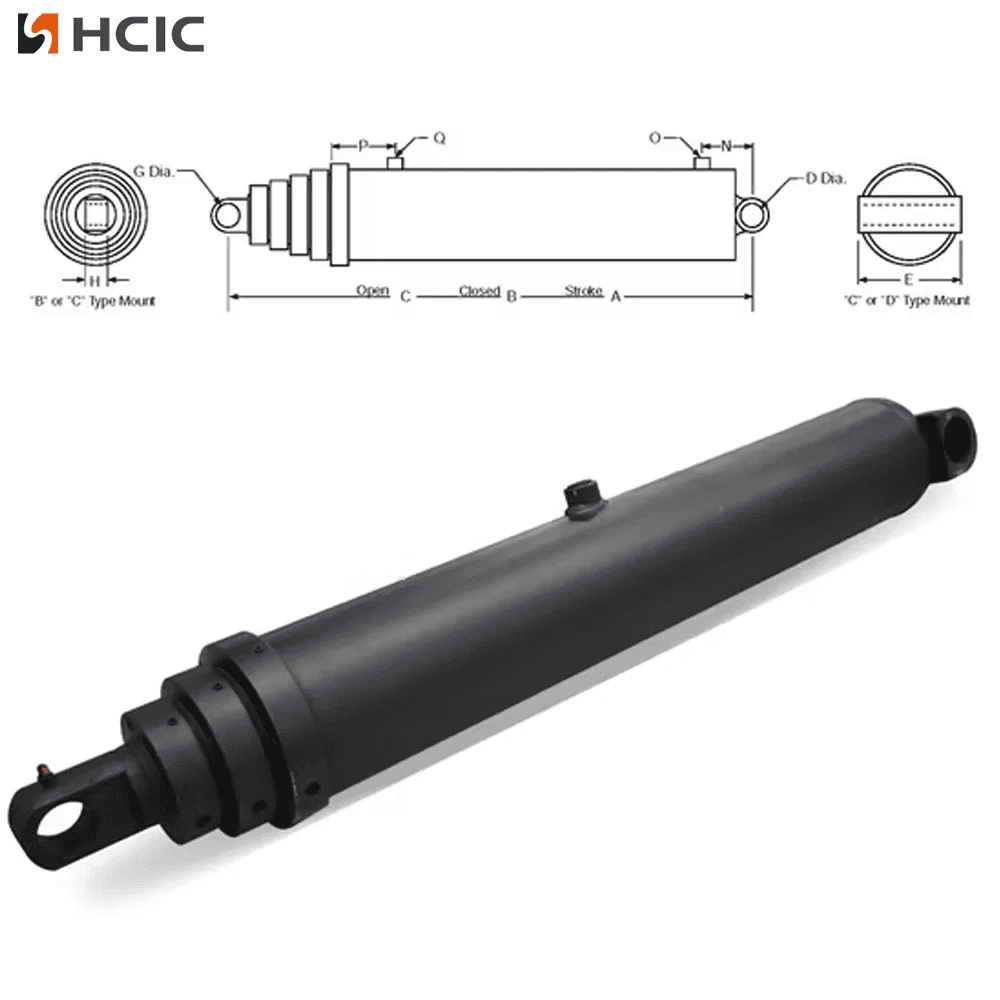 Double-Acting Telescopic Cylinders