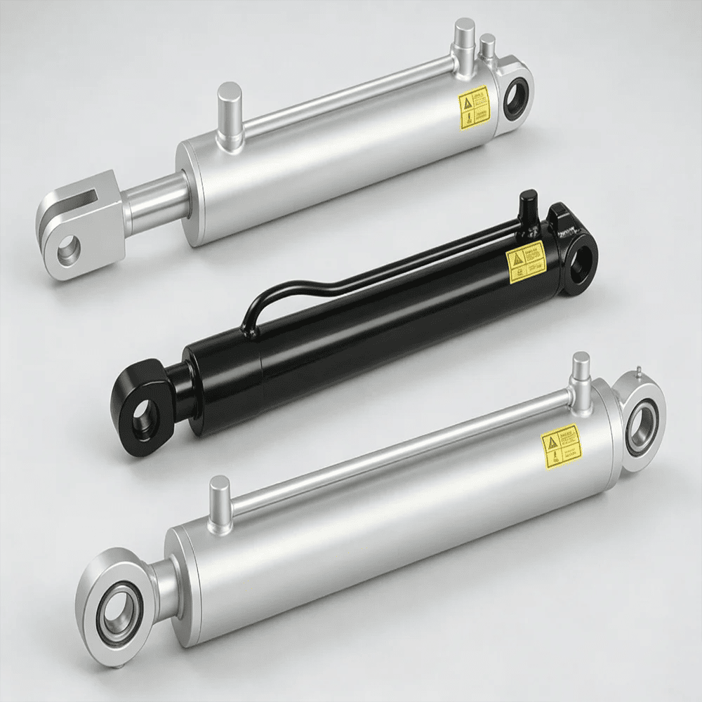 Double-Acting Welded Cross-Tube ဟိုက်ဒရောလစ် ဆလင်ဒါများ