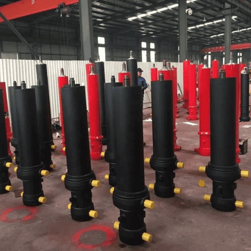 FEE-5TG-E191*4826 ရှေ့တွင်တပ်ဆင်ထားသော Multi-Stage ဟိုက်ဒရောလစ်ဆလင်ဒါ