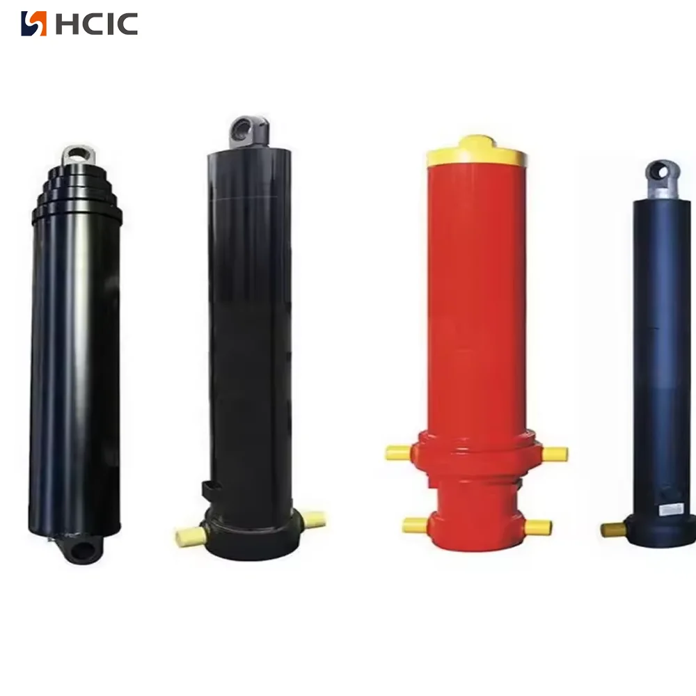 Dump Truck အတွက် Hydraulic Telescopic Cylinder ရှေ့-တောင်၊