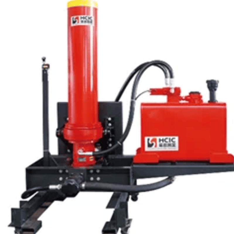 ရှေ့တွင်တပ်ဆင်ထားသော multi-stage ဟိုက်ဒရောလစ်ဆလင်ဒါ