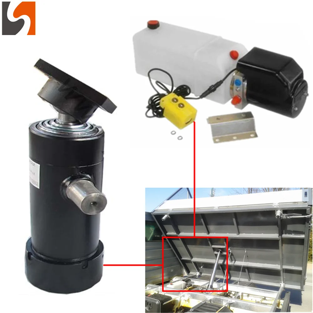 telescopic hydraulic cylinders