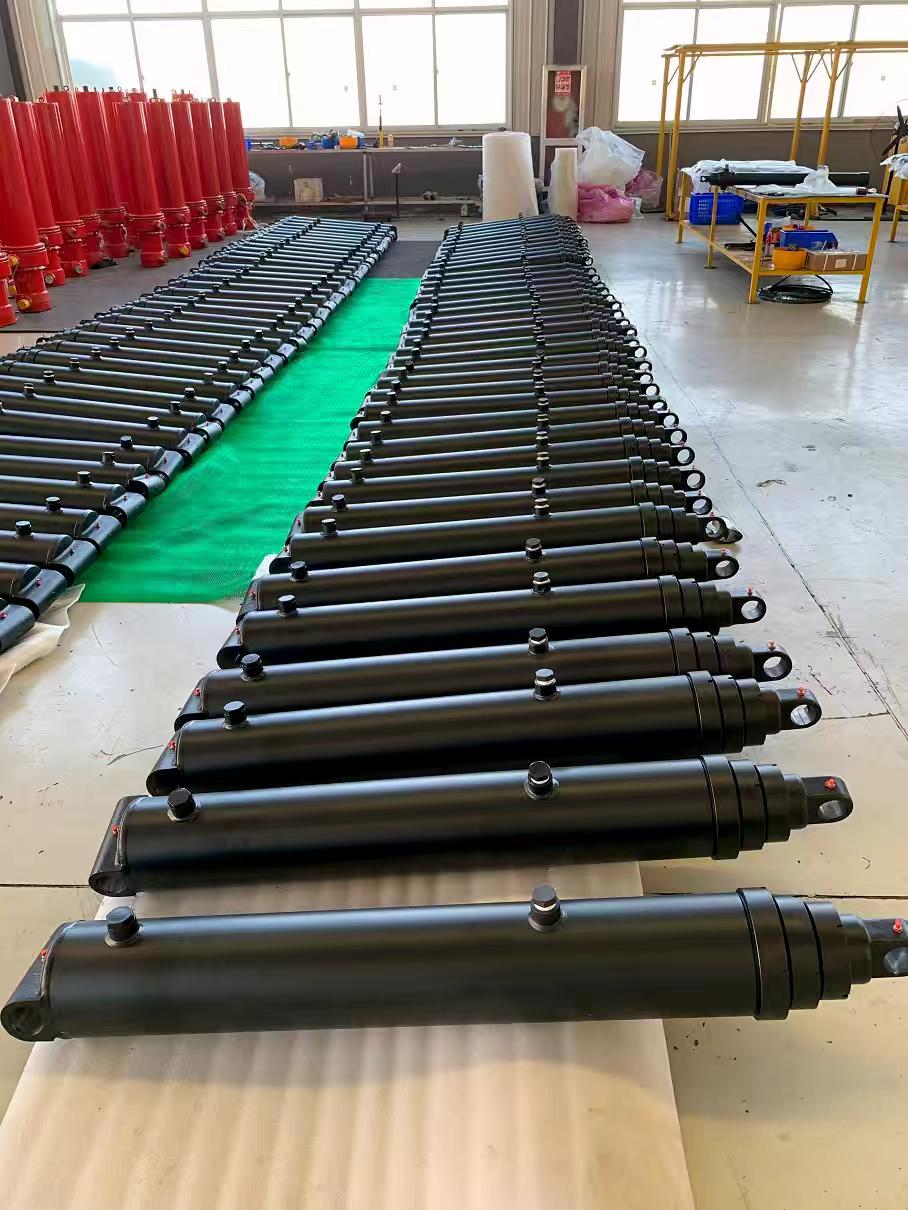 double-acting telescopic hydraulic cylinders