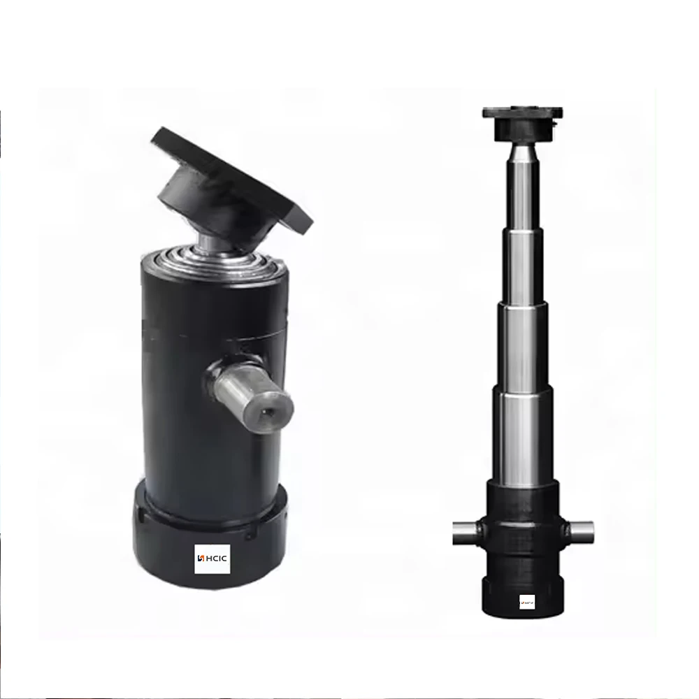 အသေးစား Trailer Hydraulic ဆလင်ဒါ