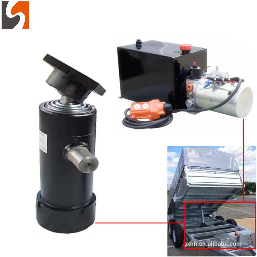 Trailer Hydraulic ဆလင်ဒါ